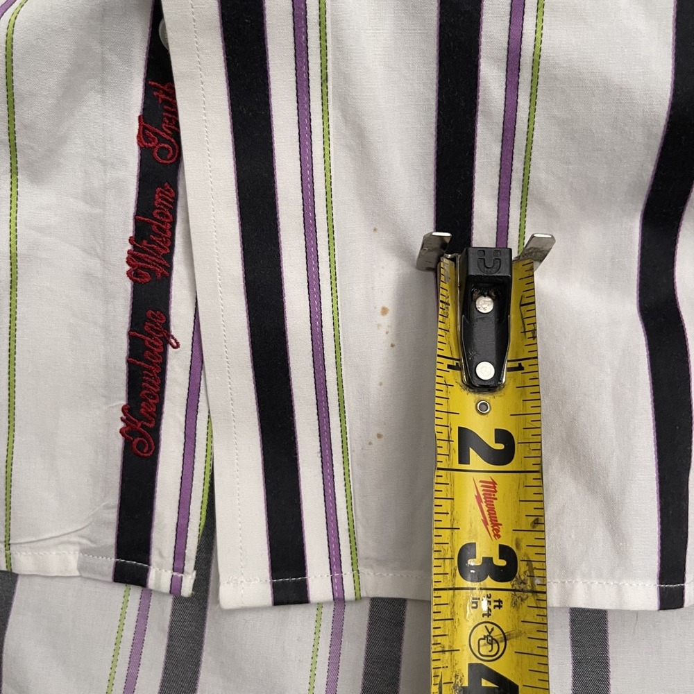 Robert Graham Dress Shirt Men's Sz XL Classic Fit Button Up Long Sleeve Striped - Picture 11 of 14